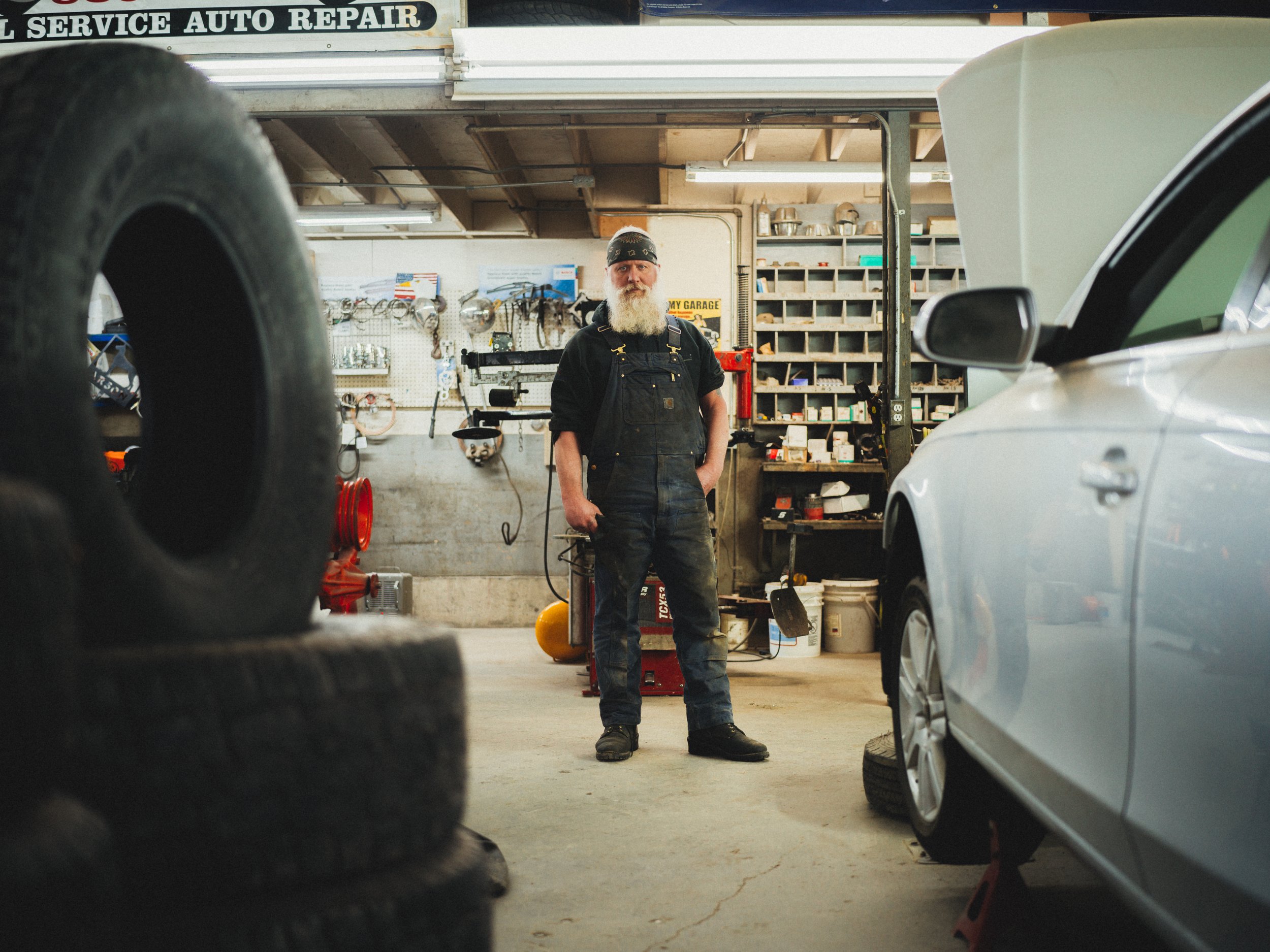 Dann’s Garage in Eureka, Montana