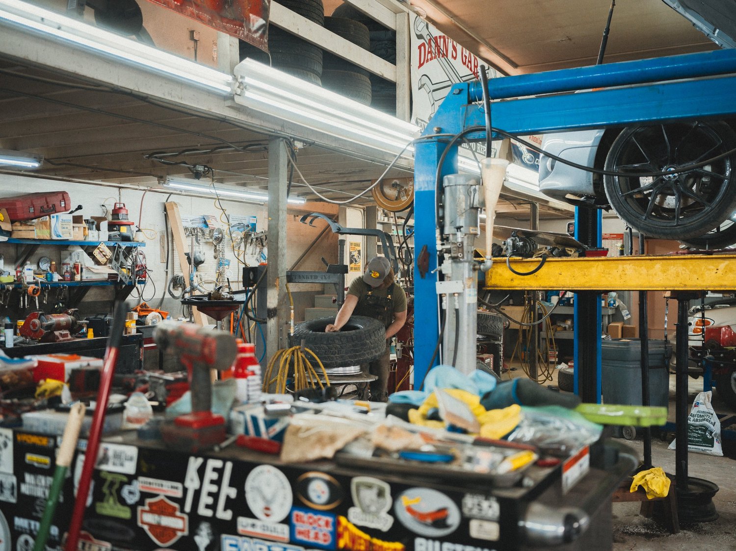 Dann’s Garage in Eureka, Montana